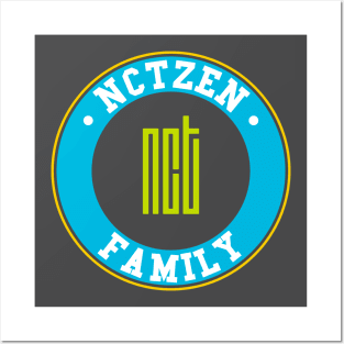 NCT NCTzen family logo emblem Posters and Art